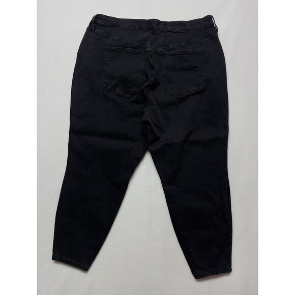 Good American GLEAF739BT Women’s Plus Sz 20-26 Faded Black Stretch Skinny Jeans - Picture 6 of 13